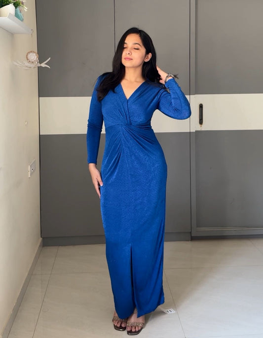 Zeva Twist Maxi Dress