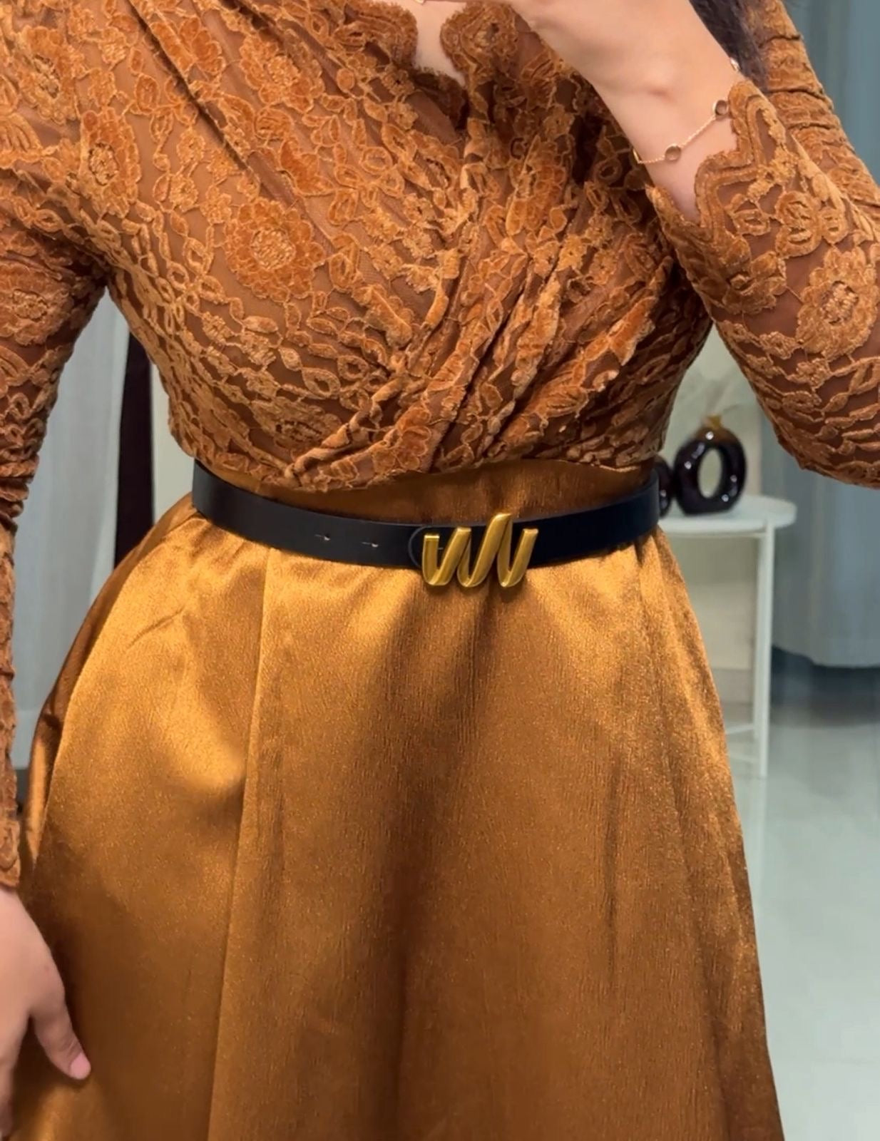 Lacey Elegant Mesh Dress