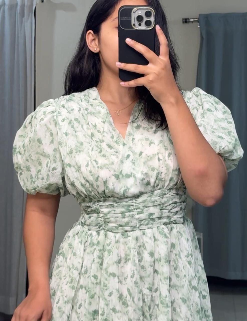 Romy Floral Midi Dress image 2