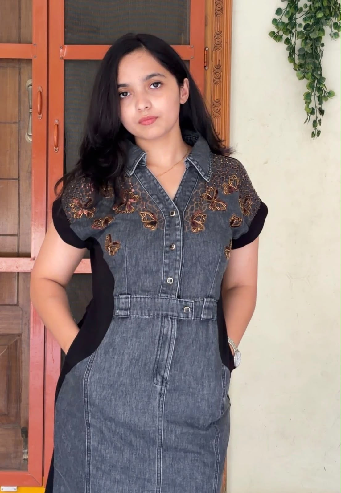 Arsa Denim Dress