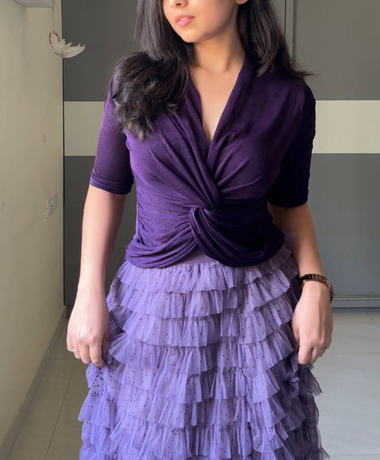 Duna Front Twist Tops