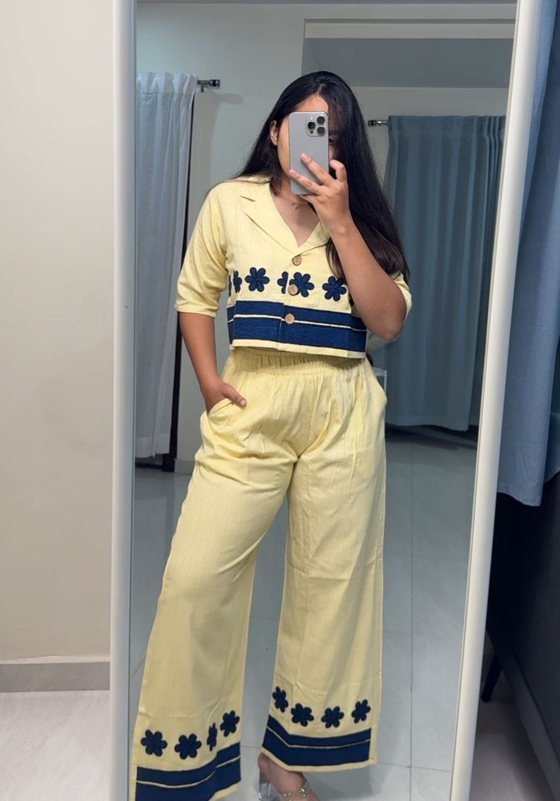 Teo Linen Co-Ords - Yellow image