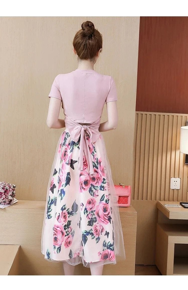 Pink Floral Co-Ords image 1