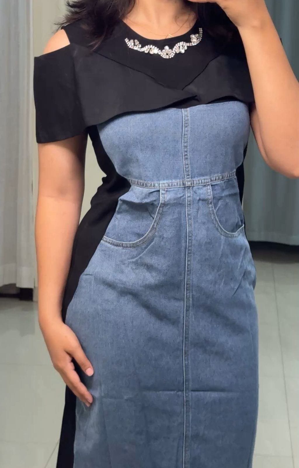 Vica Denim Dress image 1