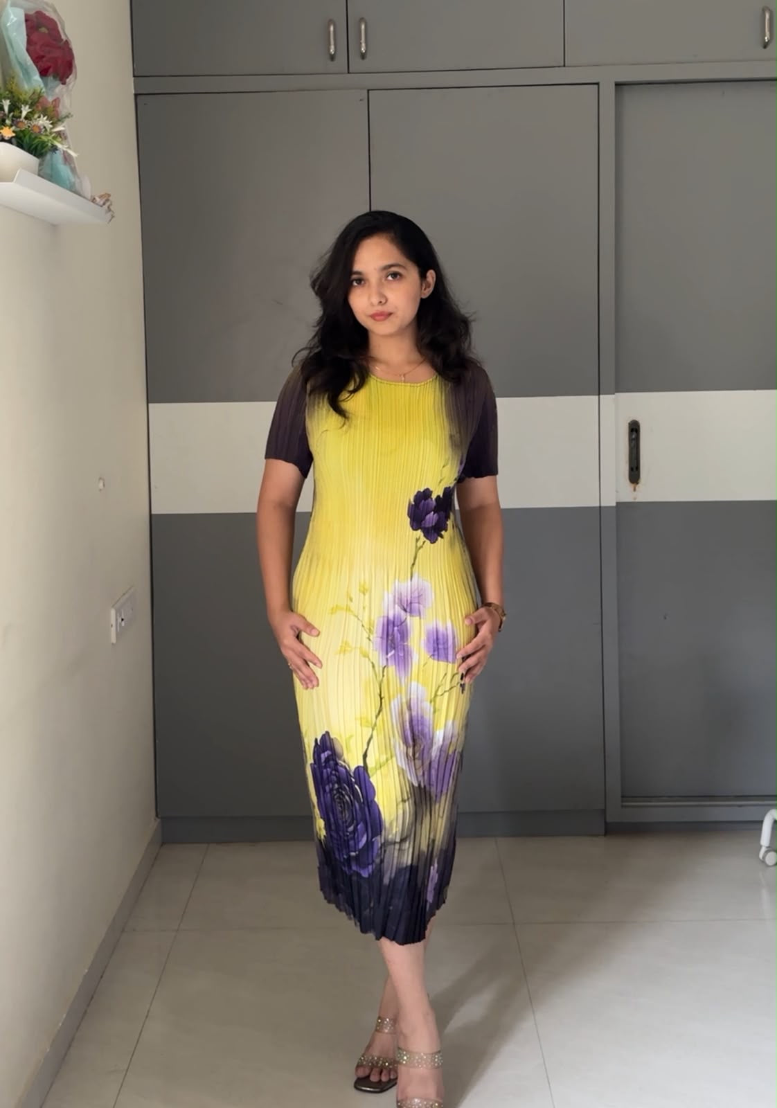 Tilly Pleated Midi Dress 2