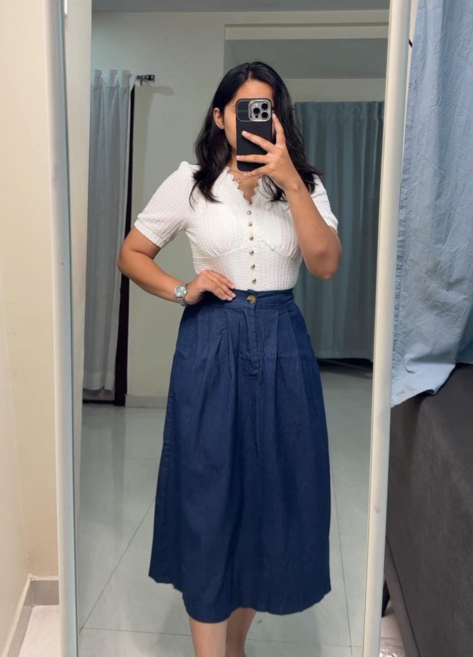 Vida Denim Skirts image 2