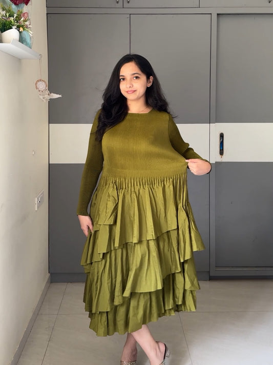 Conn Exclusive Pleated Dress