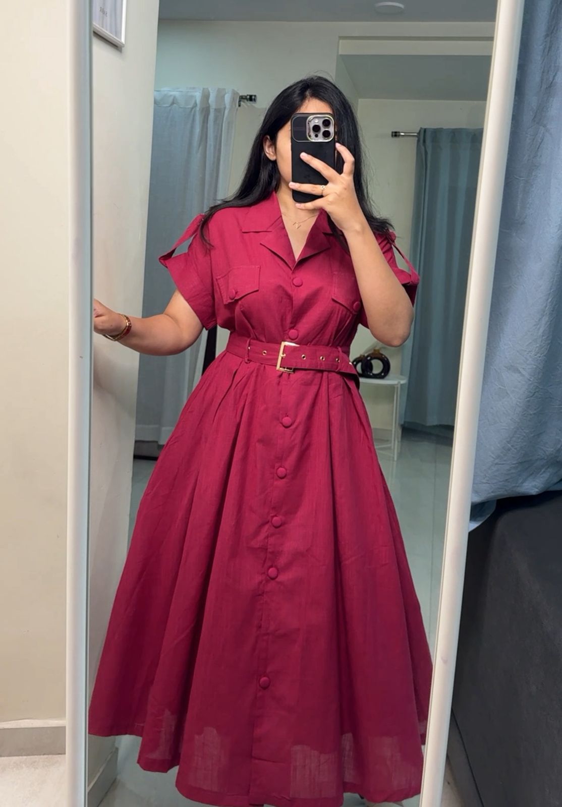 Stevie Button Down Dress