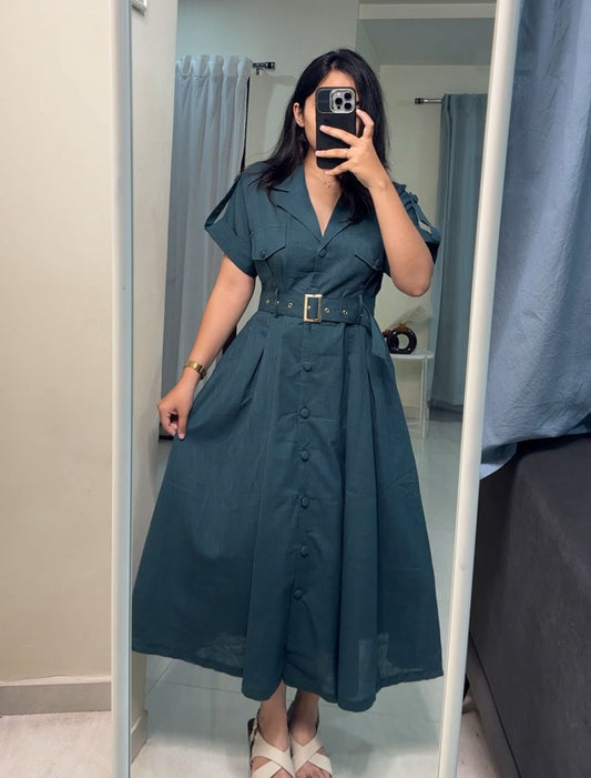 Stevie Button Down Dress