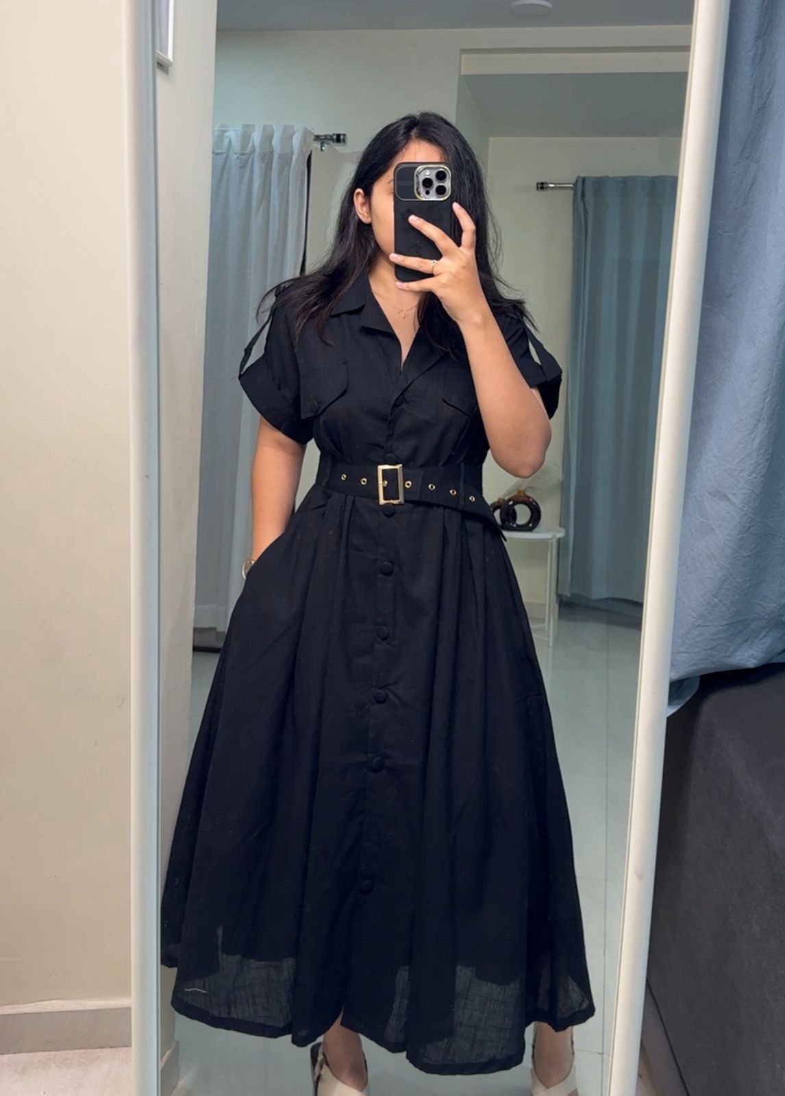 Stevie Button Down Dress