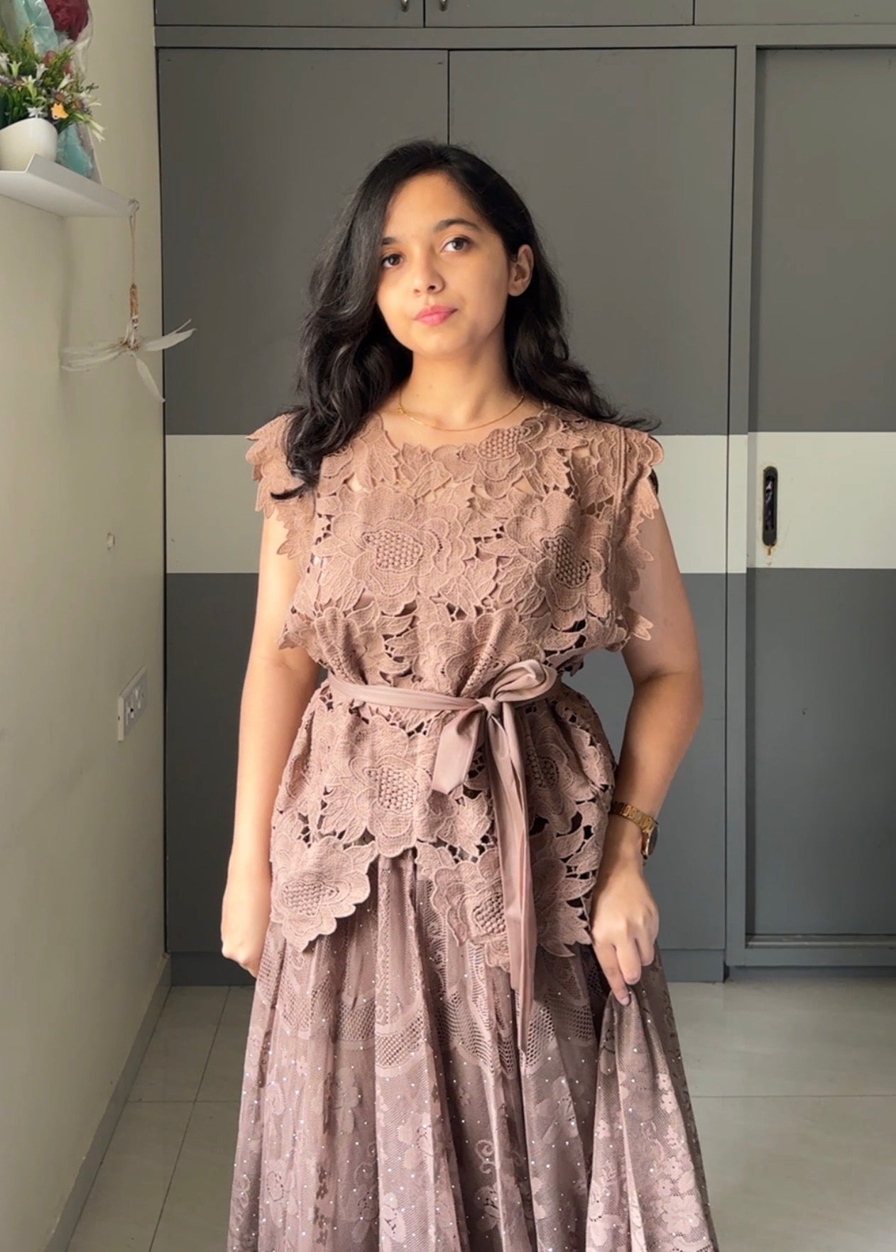 Kino Lace Three Piece Set