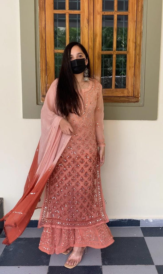 Anika Chikankari Ombre Sets