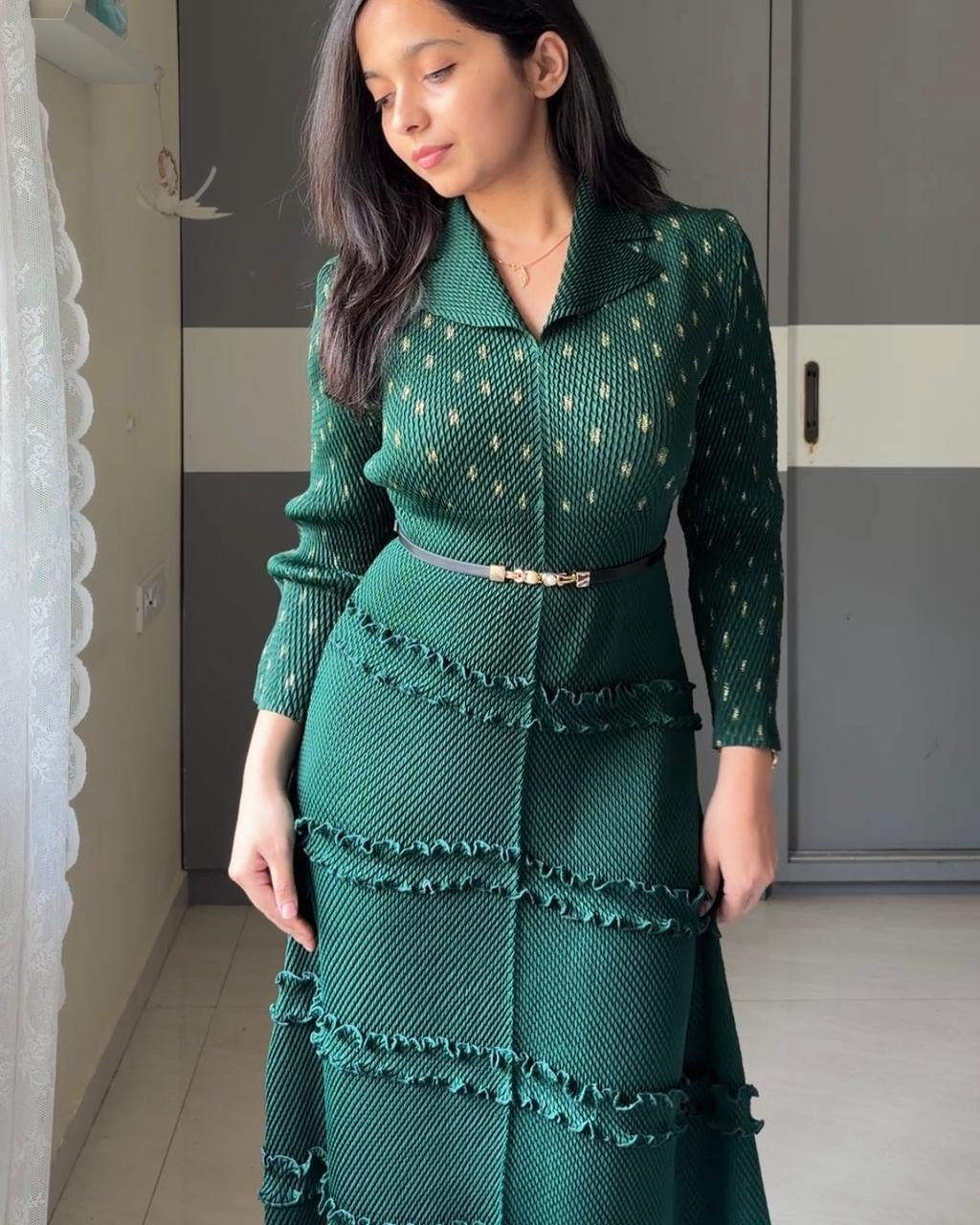 Bera Exclusive Pleated Dress
