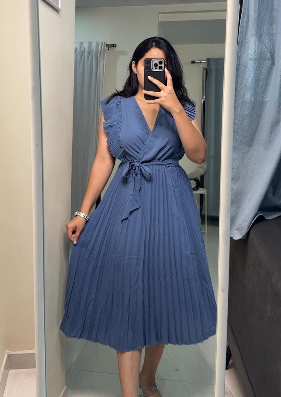 Callie Pleated Dress image 2
