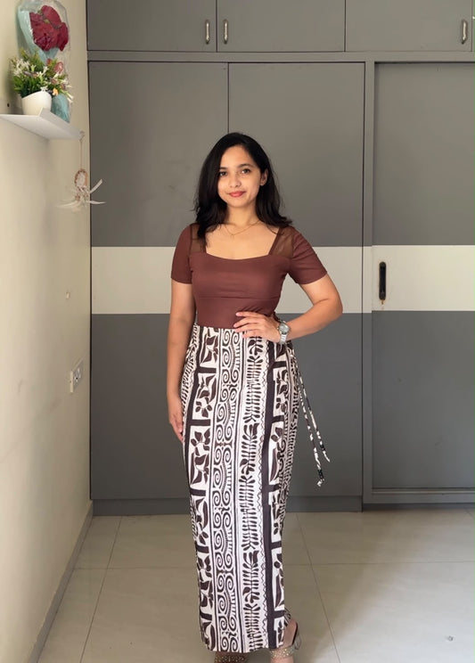 Reeka Floral Wrap Skirts