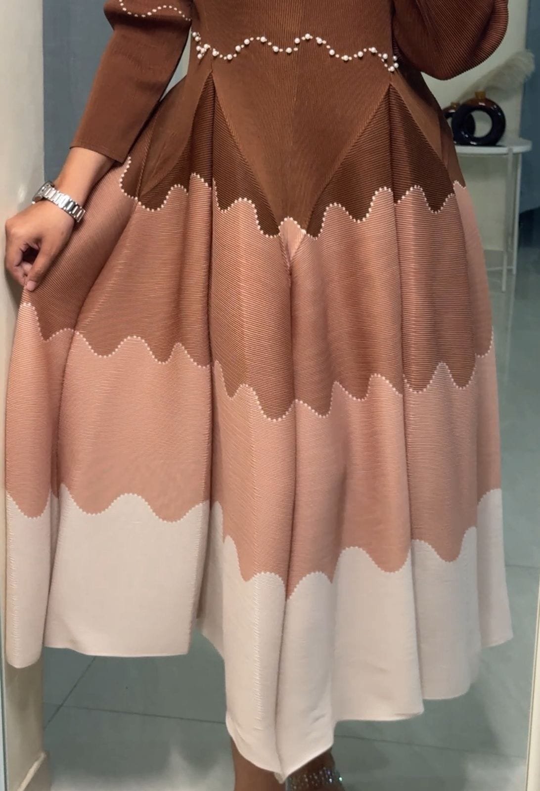 Dia Exclusive Pleated Dress image 2