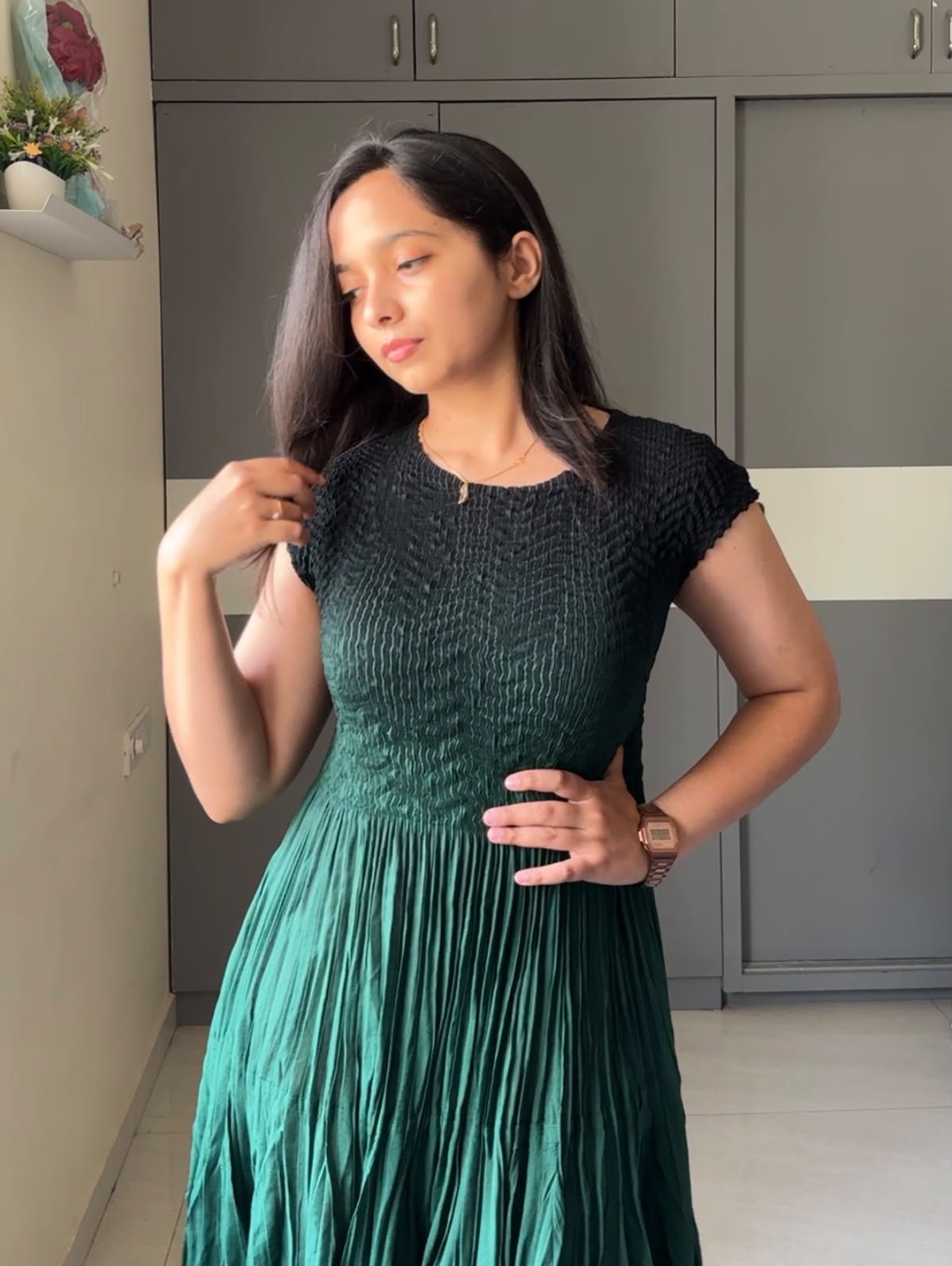 Kef Exclusive Pleated Dress