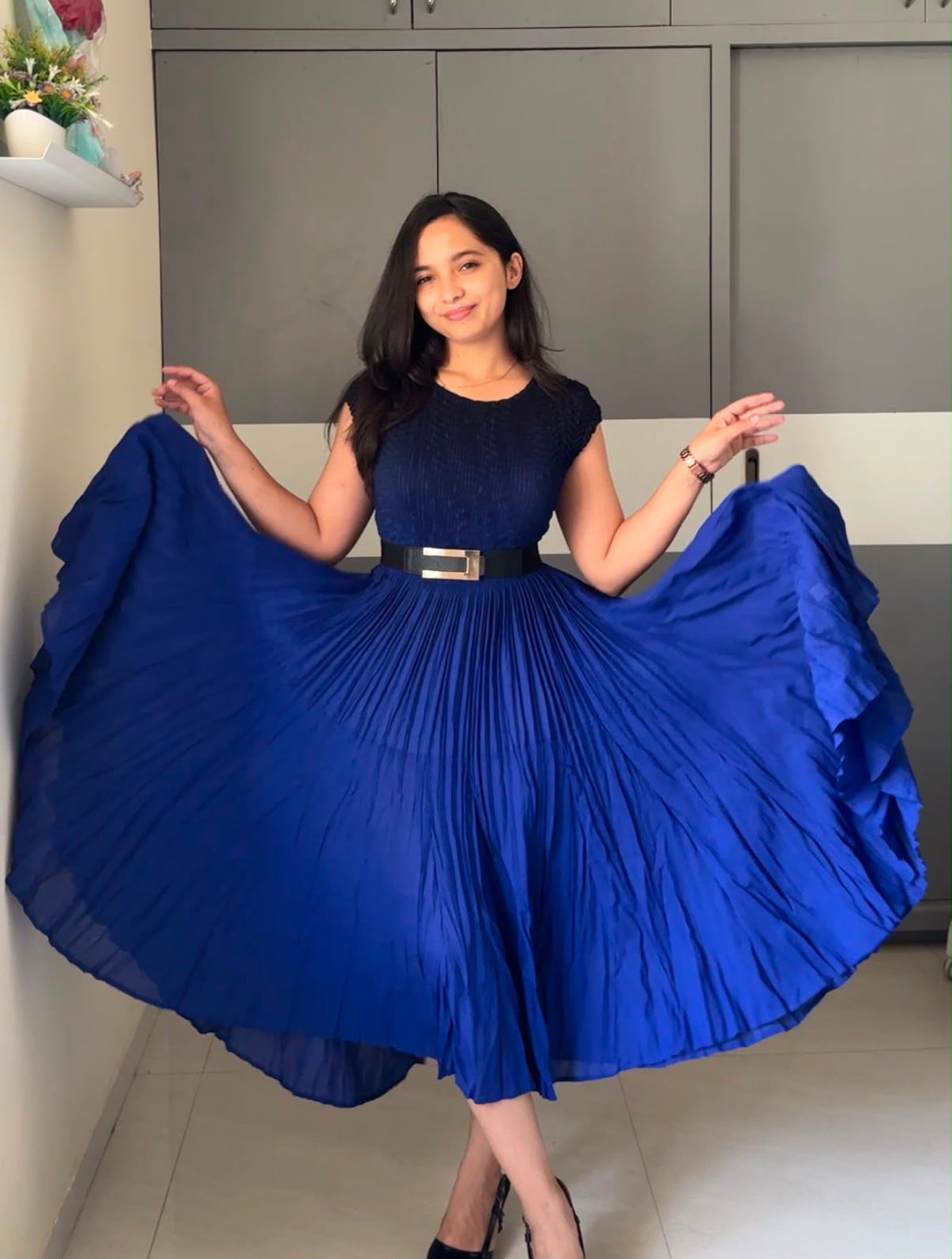 Kef Exclusive Pleated Dress