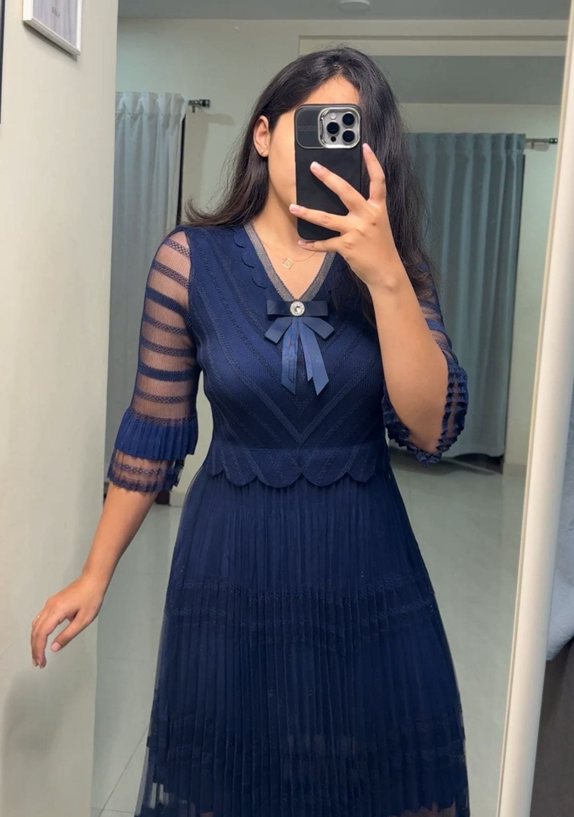 Marisol Micro Pleated Dress image 1