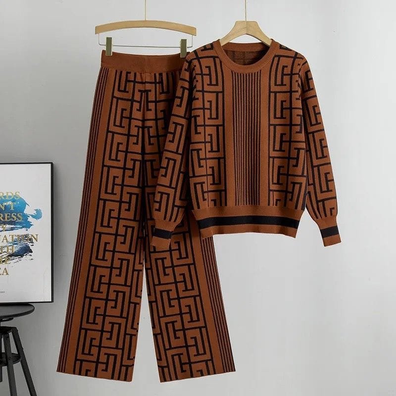 Aelin Winter Co-Ords - Rust image