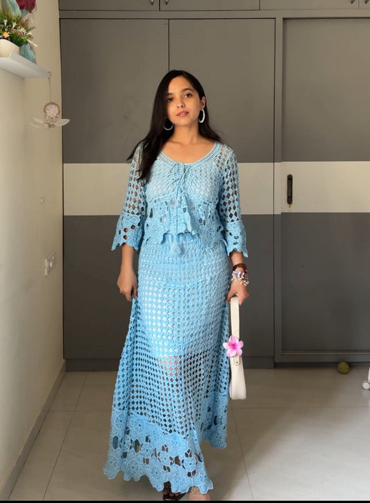 Lily Crochet Three Piece Set