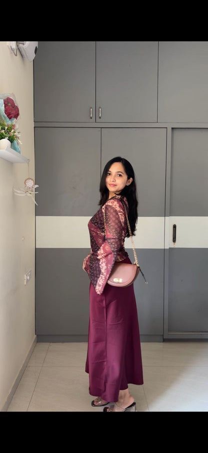 Sili Satin Skirts