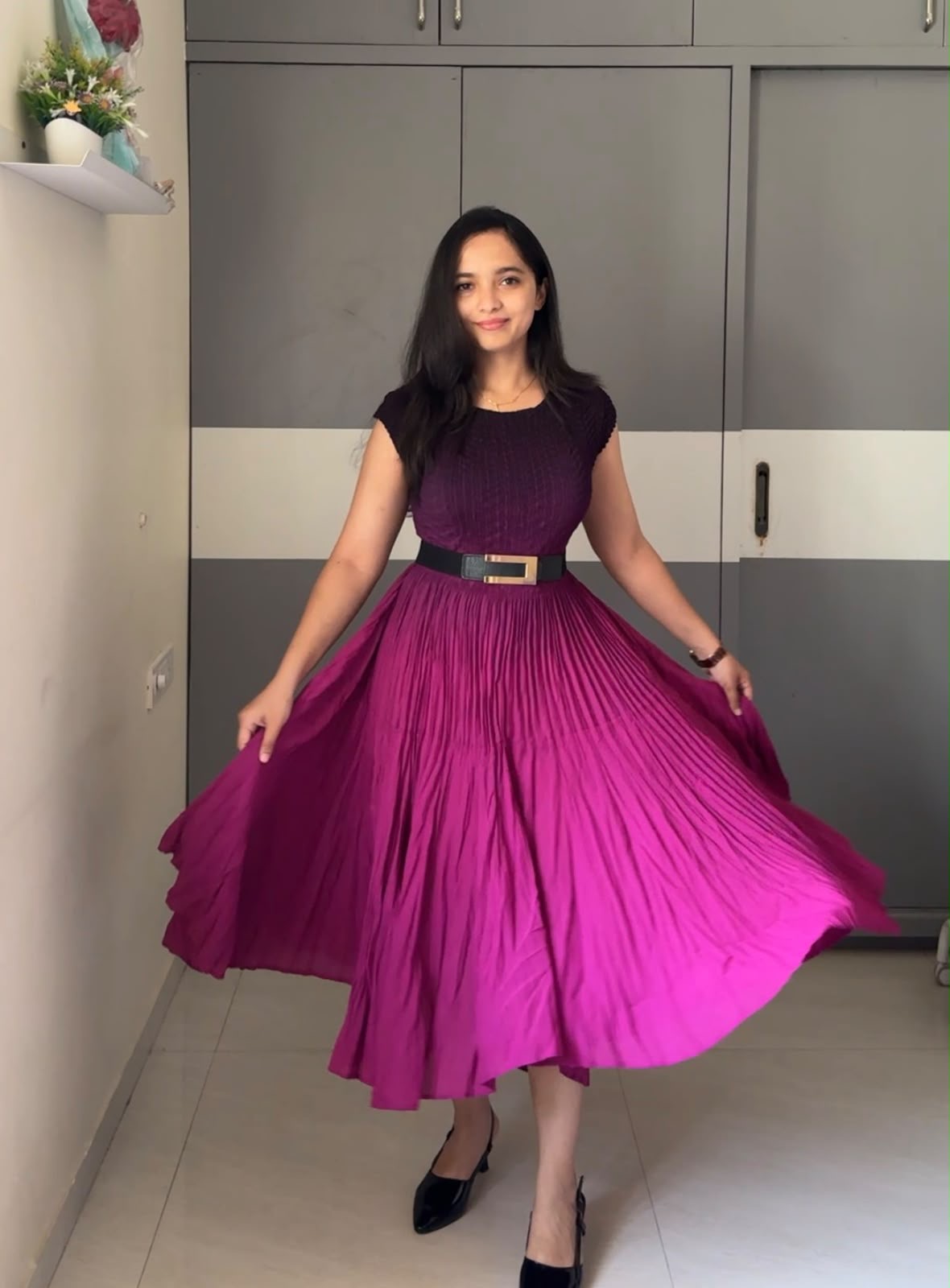 Kef Exclusive Pleated Dress