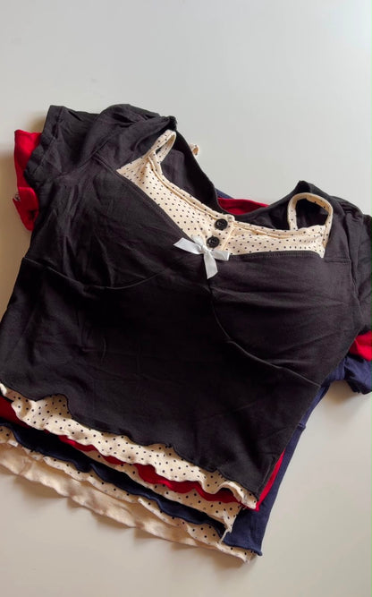 Camy Cotton Top Set