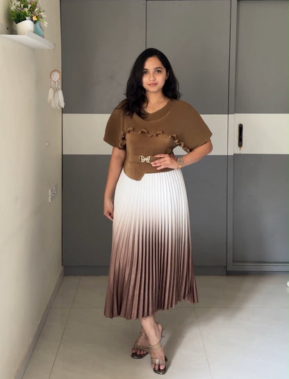 Kubi Exclusive Pleated Dress
