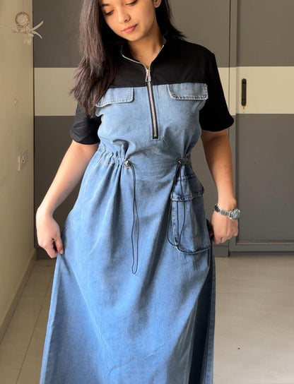 Seema Denim Dress