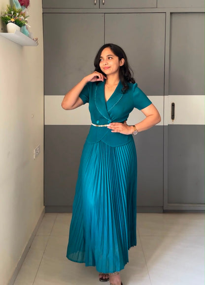 Riva Exclusive Pleated Dress