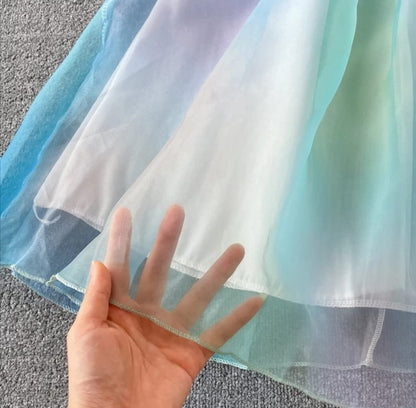 Jaya Organza Midi Dress image 3