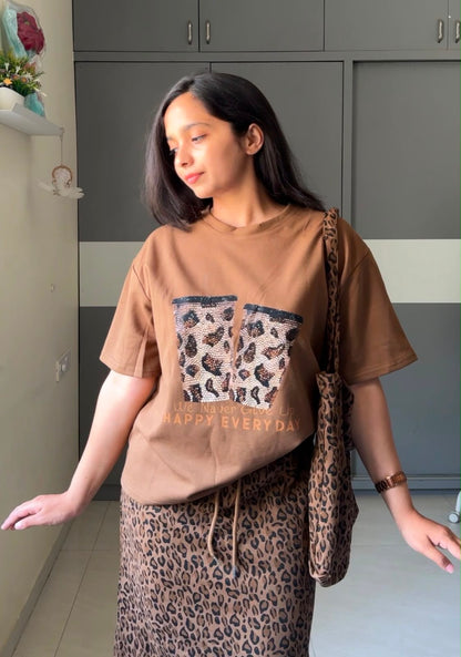 Lea Cheetah Printed 3-Piece Set
