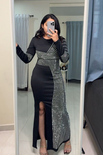 Jesse Bodycon Dress - Black image