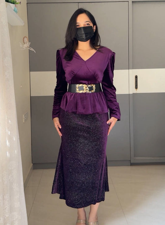 Lita Velvet Dress