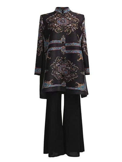 Iris Exclusive Pleated Co-Ords - Black image
