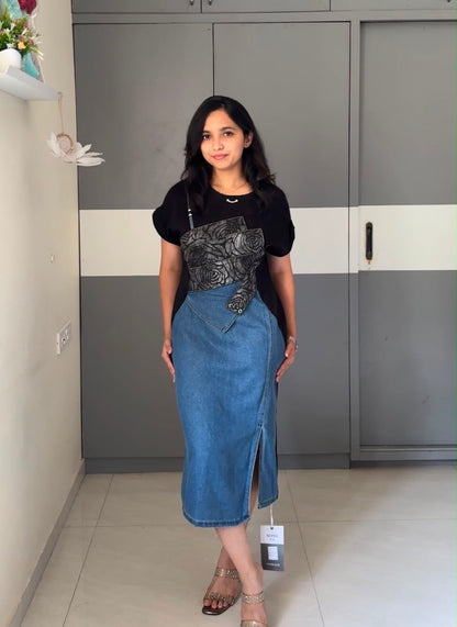 Mina Denim Dress