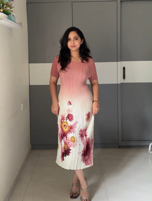 Tilly Pleated Midi Dress 2