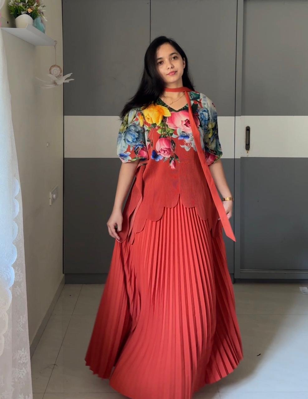 Navi Exclusive Pleated Co-Ords