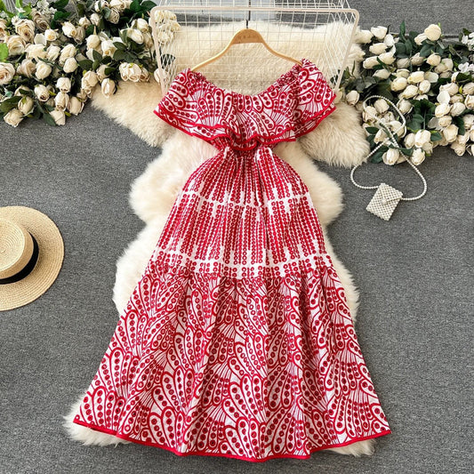 Adeline Cotton Cutwork Dress image 0