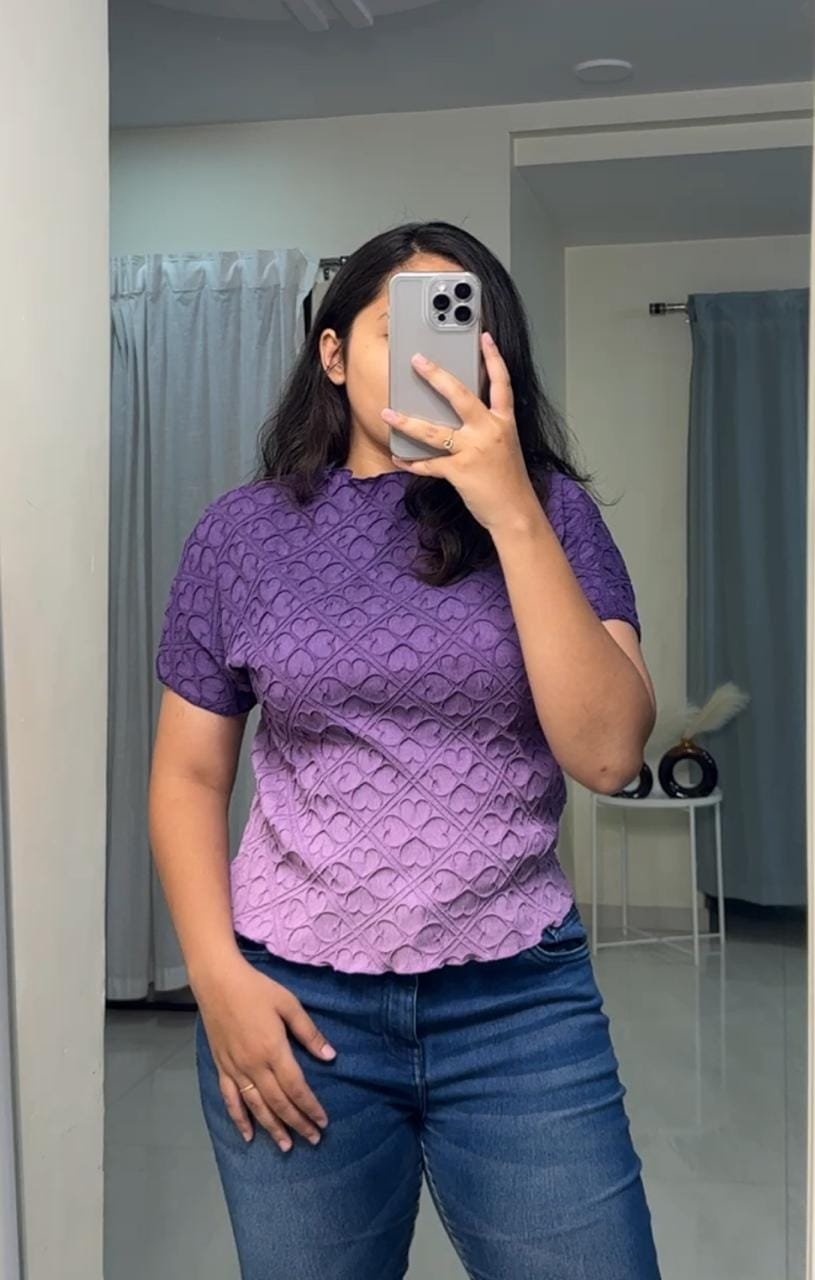 Alaya Exclusive Tops - Purple image