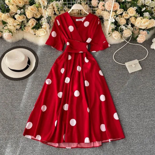 Michel Polka Dot Dress image 0