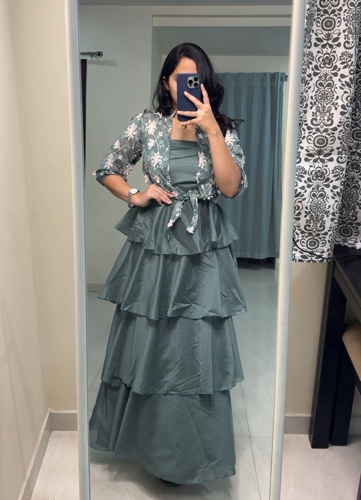 Afsa Floral Ruffle Co-Ords