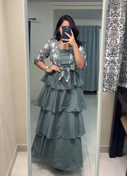 Afsa Floral Ruffle Co-Ords