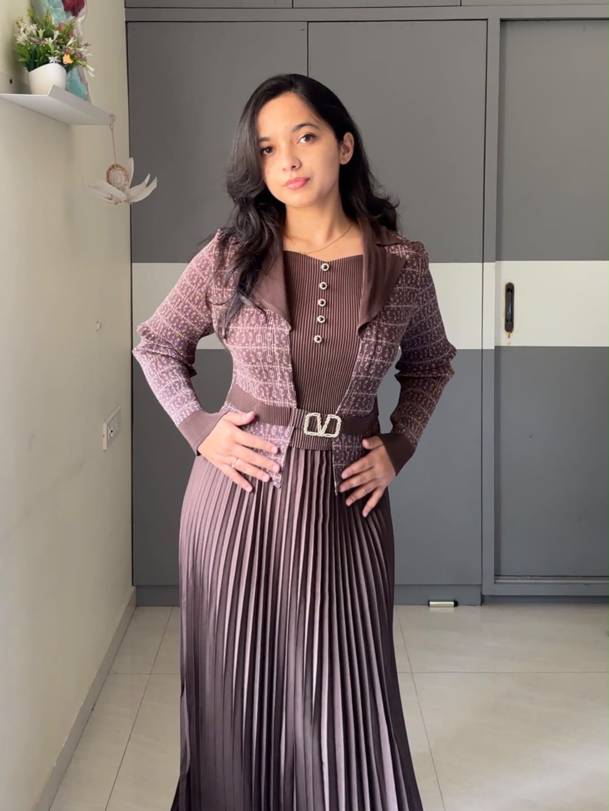 Kise Exclusive Pleated Dress