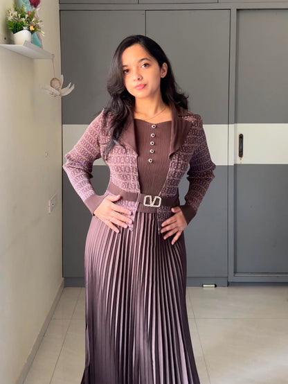 Kise Exclusive Pleated Dress