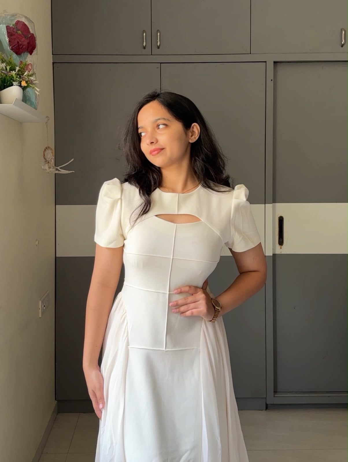 Floie Midi Dress