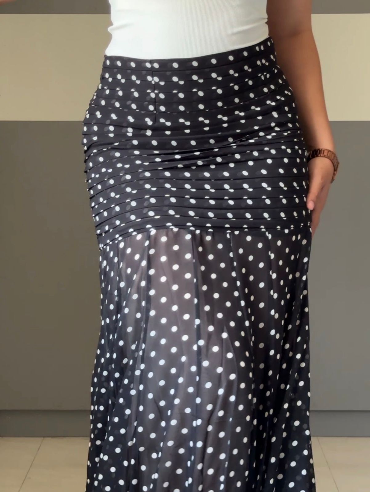 Shera Polka Dot Skirts