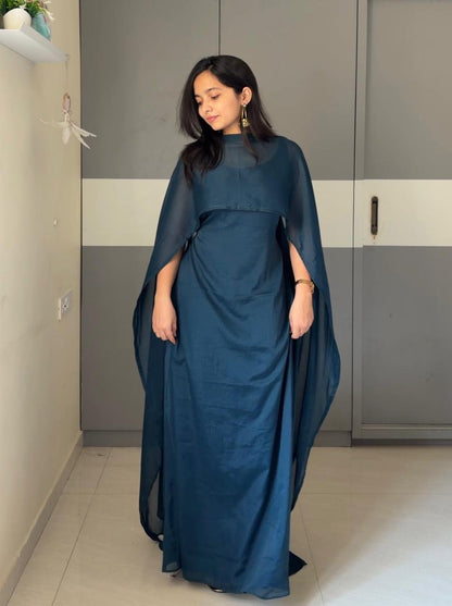 Ruhi Cape Dress