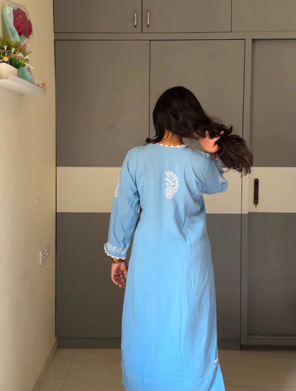 Priya Chikankari Kurti